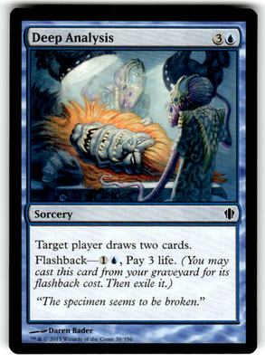 Deep Analysis Commander 2013 38 C Magic: The Gathering Near Mint