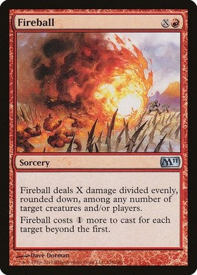 Fireball M11 138 LP Magic: The Gathering