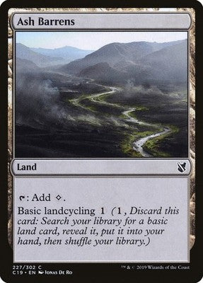 Ash Barrens C19 227 NM Magic: The Gathering