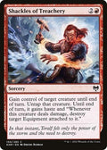 Shackles of Treachery KHM 150 Foil NM Magic: The Gathering