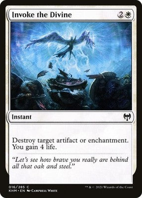 Invoke the Divine KHM 16 NM Magic: The Gathering