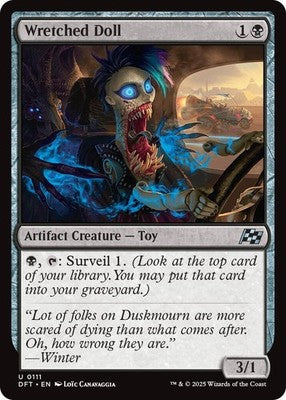 Wretched Doll DFT 111 NM Magic: The Gathering