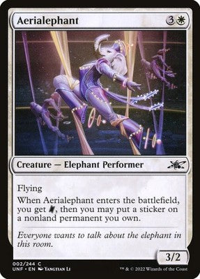 Aerialephant UNF 2 NM Magic: The Gathering