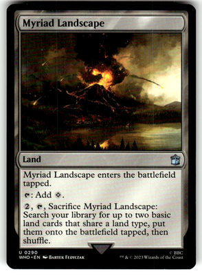 Myriad Landscape Universes Beyond: Doctor Who 290 U Magic: The Gathering