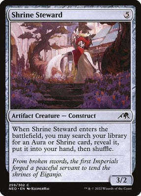 Shrine Steward NEO 259 NM Magic: The Gathering