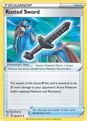 Rusted Sword 062/072 Shining Fates Pokémon TCG