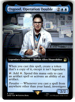 Osgood, Operation Double (Extended Art) Universes Beyond: Doctor Who 367 R