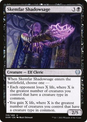 Skemfar Shadowsage KHM 110 LP Magic: The Gathering