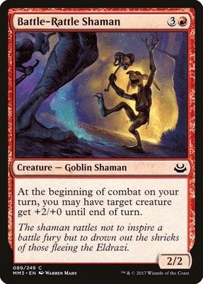 Battle-Rattle Shaman MM3 89 NM Magic: The Gathering