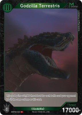Godzilla Terrestris ( ) EBP04-023 Booster Set 4: Endless Wars Godzilla Card Game