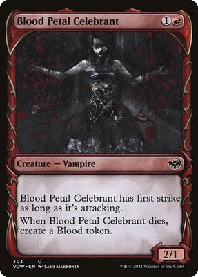 Blood Petal Celebrant VOW 303 LP Magic: The Gathering