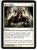 Awe Strike Mirrodin 6 C Magic: The Gathering Lightly Played