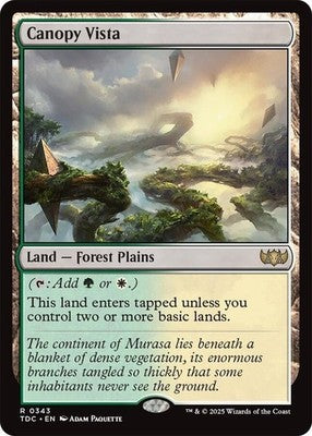 Canopy Vista TDC 343 NM Magic: The Gathering