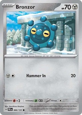 Bronzor 066/131 SV: Prismatic Evolutions Pokémon TCG