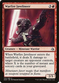 Warfire Javelineer AKH 155 NM Magic: The Gathering