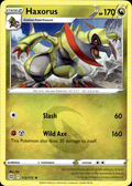 Haxorus Brilliant Stars 112/172 Rare Pokémon — English Lightly Played
