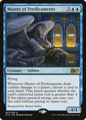 Master of Predicaments M15 67 NM Magic: The Gathering