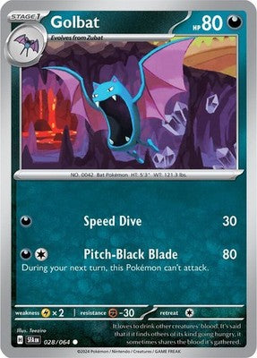 Golbat 028/064 SV: Shrouded Fable Pokémon TCG