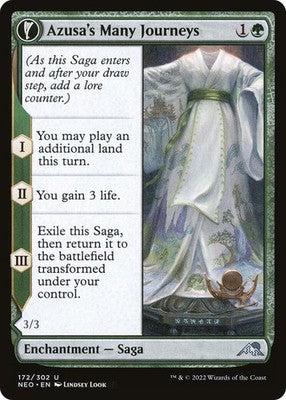 Azusa's Many Journeys // Likeness of the Seeker NEO 172 NM Magic: The Gathering