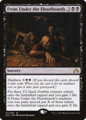 From Under the Floorboards SOI 111 NM Magic: The Gathering