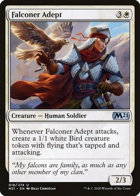 Falconer Adept M21 18 NM Magic: The Gathering