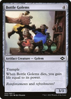 Bottle Golems MH2 222 NM Magic: The Gathering