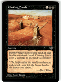 Choking Sands Mirage C Magic: The Gathering Lightly Played