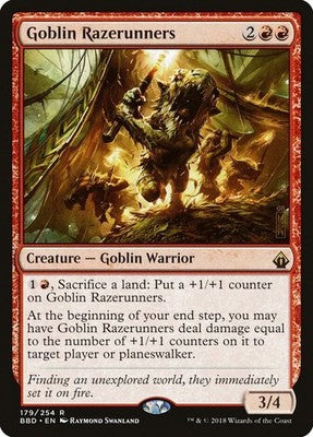 Goblin Razerunners BBD 179 NM Magic: The Gathering