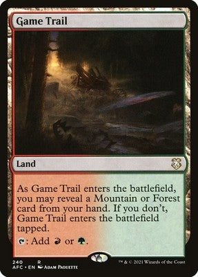 Game Trail AFC 240 NM Magic: The Gathering