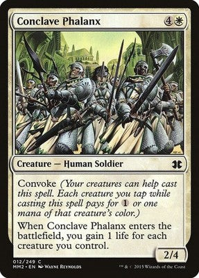Conclave Phalanx MM2 12 NM Magic: The Gathering