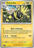 Zebstrika 063/182 SV04: Paradox Rift Reverse Holofoil Pokémon TCG