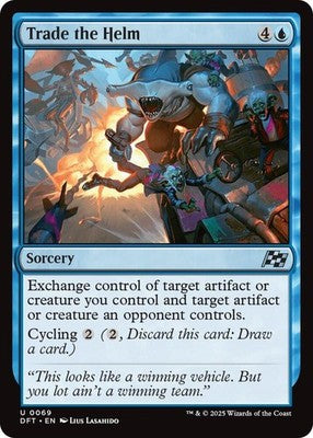 Trade the Helm DFT 69 NM Magic: The Gathering
