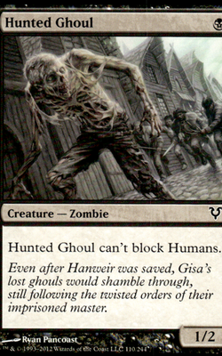 Hunted Ghoul Avacyn Restored 110 C Magic: The Gathering Near Mint