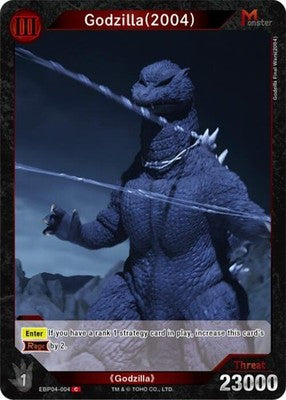 Godzilla (2004) ( ) EBP04-004 Booster Set 4: Endless Wars Godzilla Card Game