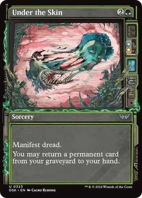 Under the Skin DSK 323 NM Magic: The Gathering
