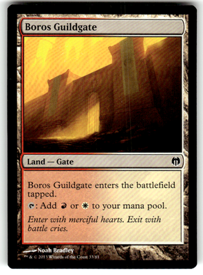Boros Guildgate Duel Decks: Heroes vs. Monsters 33 C Magic: The Gathering