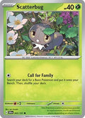 Scatterbug 005/191 SV08: Surging Sparks Reverse Holofoil Pokémon TCG