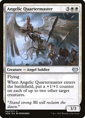 Angelic Quartermaster VOW 2 NM Magic: The Gathering