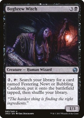 Bogbrew Witch IMA 83 NM Magic: The Gathering
