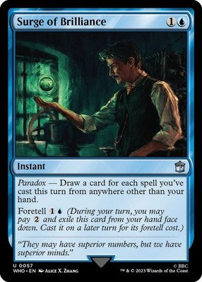 Surge of Brilliance WHO 57 NM Magic: The Gathering