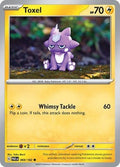 Toxel 069/182 SV04: Paradox Rift Reverse Holofoil Pokémon TCG