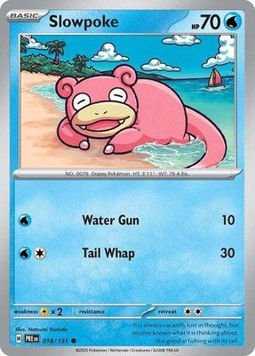 Slowpoke 018/131 SV: Prismatic Evolutions Pokémon TCG