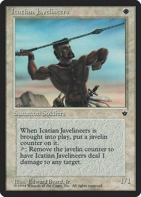 Icatian Javelineers FEM 8b LP Magic: The Gathering
