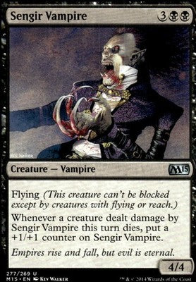 Sengir Vampire Magic 2015 (M15) 277 U Magic: The Gathering Near Mint