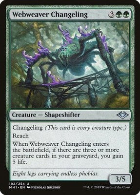 Webweaver Changeling MH1 192 NM Magic: The Gathering