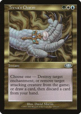 Treva's Charm PLS 129 NM Magic: The Gathering