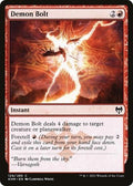 Demon Bolt KHM 129 Foil NM Magic: The Gathering
