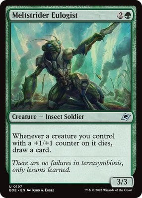 Meltstrider Eulogist EOE 197 NM Magic: The Gathering