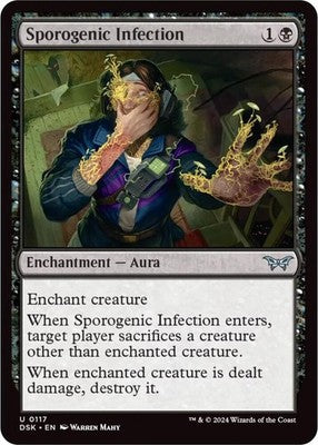 Sporogenic Infection DSK 117 Foil NM Magic: The Gathering