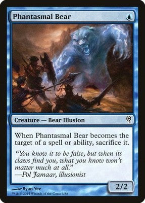 Phantasmal Bear DDM 4 NM Magic: The Gathering